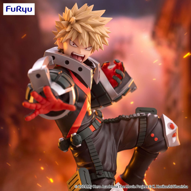 My Hero Academia - Figurine Trio-Try-iT Katsuki Bakugo 21 cm gros plan