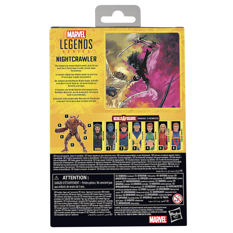 Marvel Legends - Nemesis Series - Figurine Nightcrawler