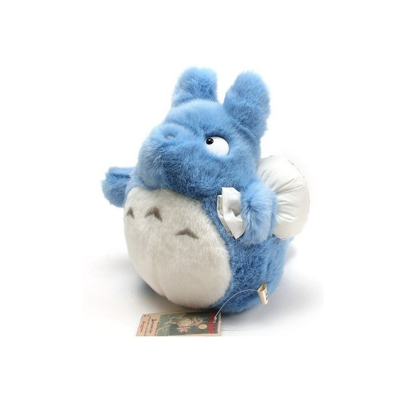 Mon voisin Totoro - peluche Totoro bleu et baluchon 25 cm