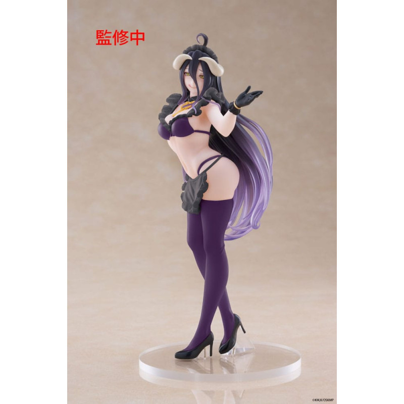 Overlord IV - Figurine Coreful Albedo Maid Renewal Edition