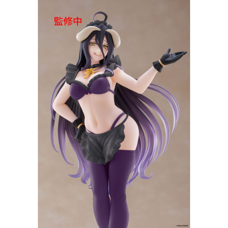Overlord IV - Figurine Coreful Albedo Maid Renewal Edition