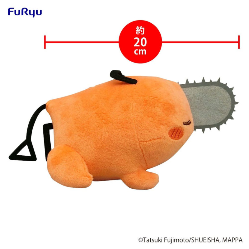 Peluche Pochita Sleeping – Chainsaw Man – 20 cm – FuRyu