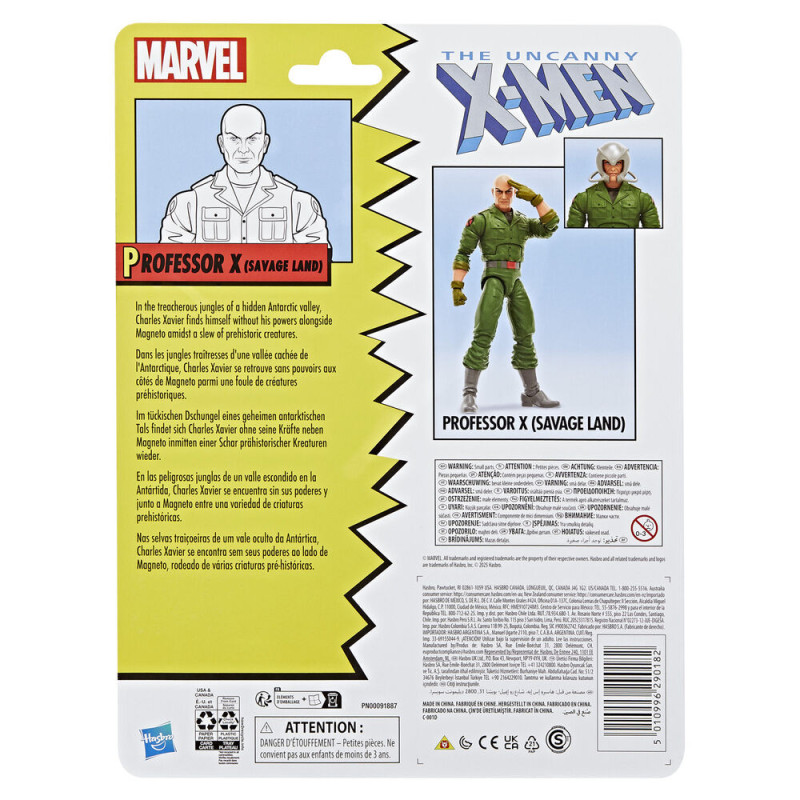Marvel Legends - Retro Collection - Figurine Professor X Savage Land 15 cm (Uncanny X-Men)