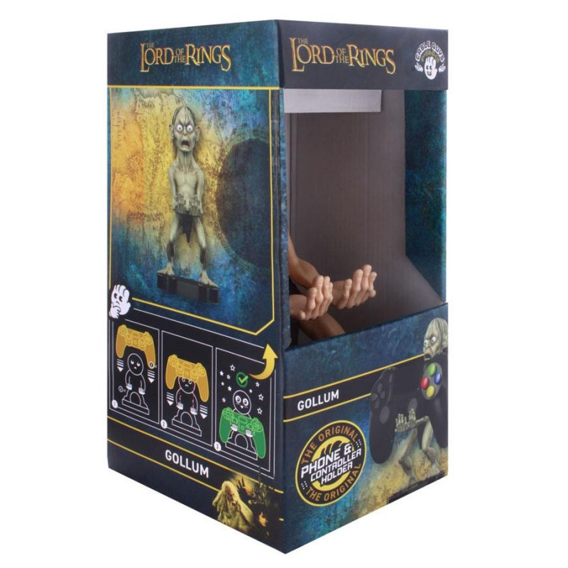 AOUT 2025 : Lord of the Rings - Figurine Cable Guys porte-manette Gollum 20 cm