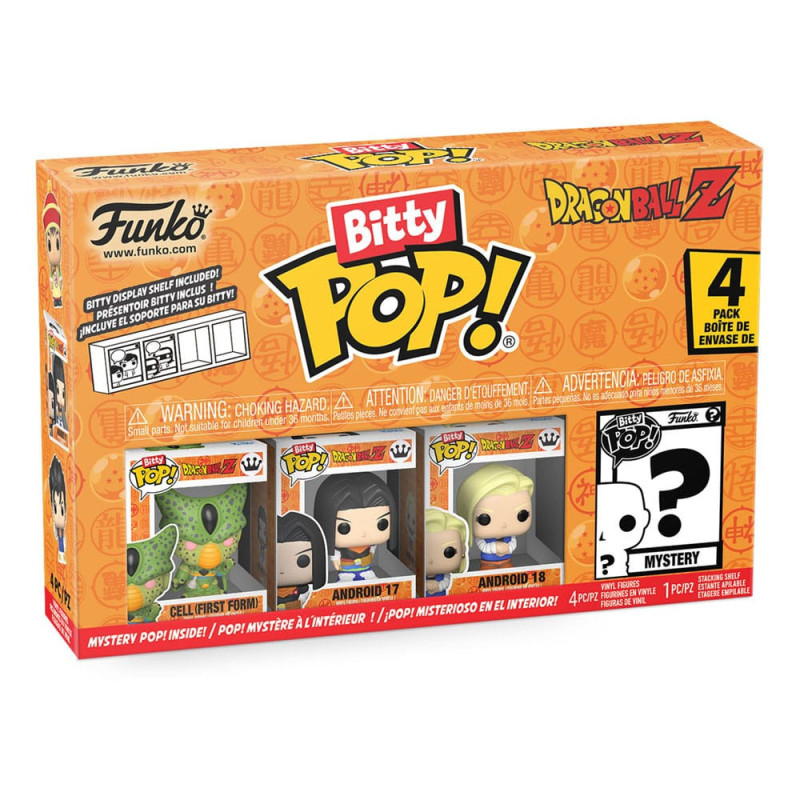 Dragon Ball Z - Bitty Pop! - 4-Pack Cell (First Form) 2,5 cm