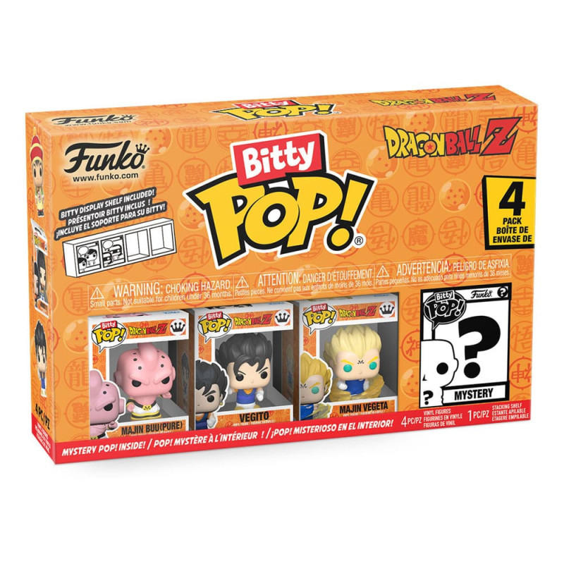 Dragon Ball Z - Bitty Pop! - 4-Pack Kid Buu 2,5 cm