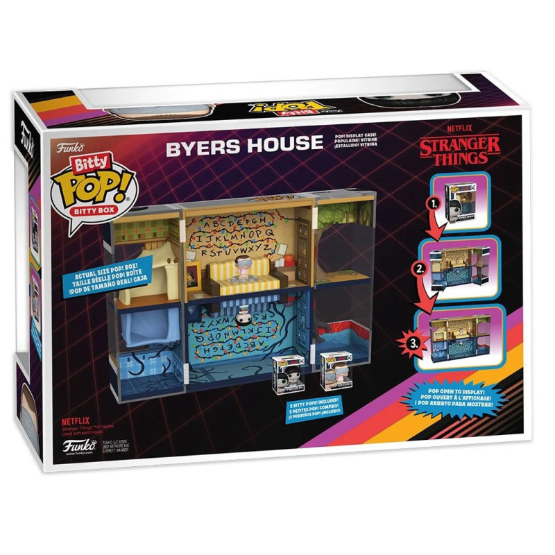 JUILLET 2025 : Stranger Things - Bitty Pop! Boxes - Byers House