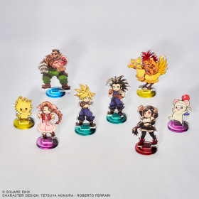 Final Fantasy VII Rebirth - Mini figurine acrylique 1 EXEMPLAIRE ALEATOIRE