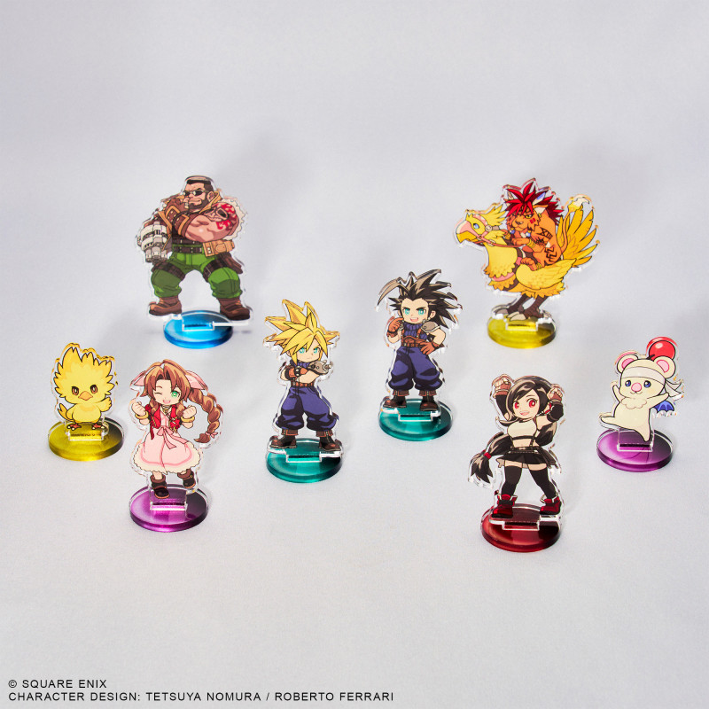 Final Fantasy VII Rebirth - Mini figurine acrylique 1 EXEMPLAIRE ALEATOIRE