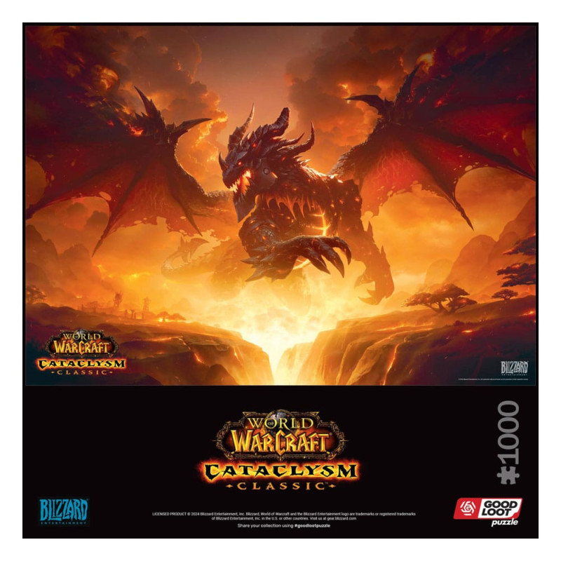 Puzzle World of Warcraft Cataclysm Classic 1000 pcs – Officiel