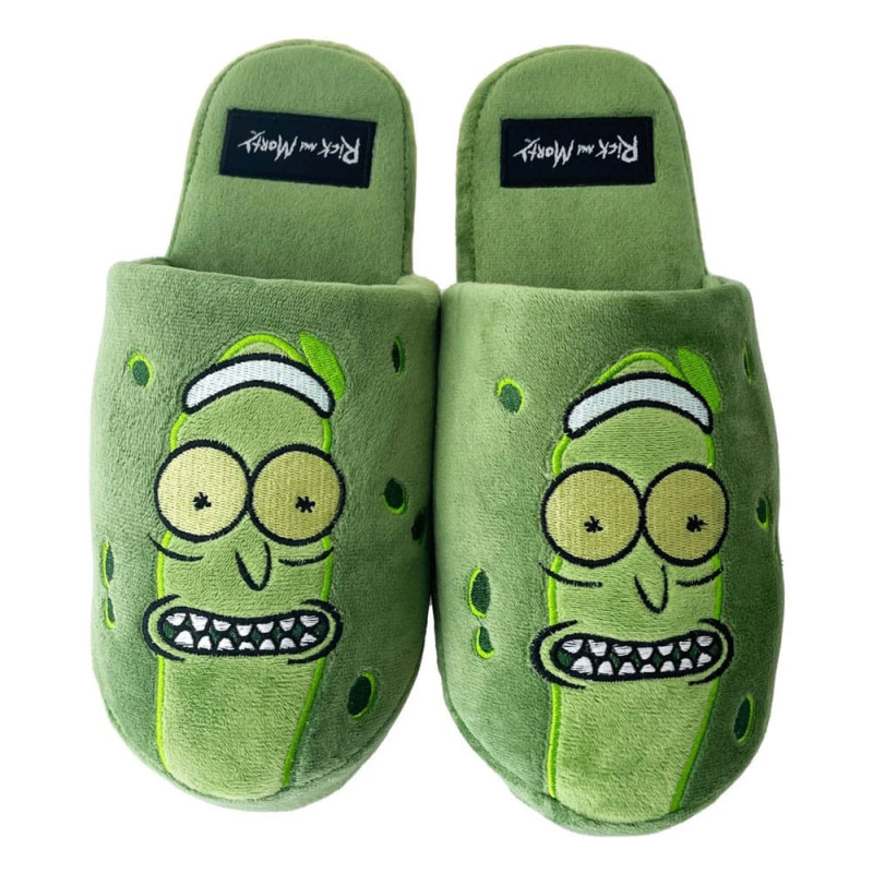 Chaussons Pickle Rick  – Taille 42-44 – Groovy