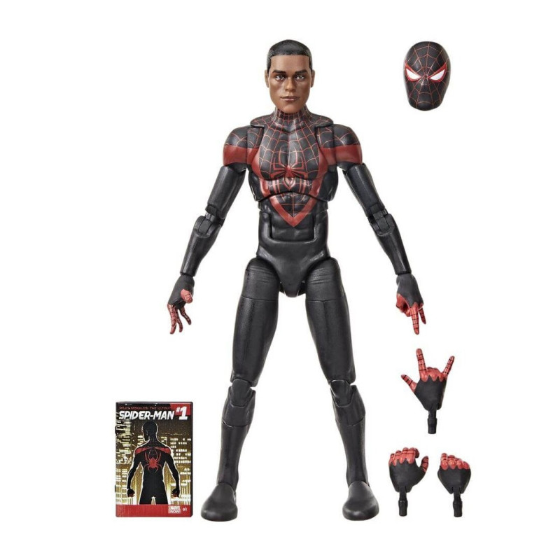 Marvel Legends - Retro Collection - Figurine Miles Morales 15 cm (Ultimate Spider-Man)
