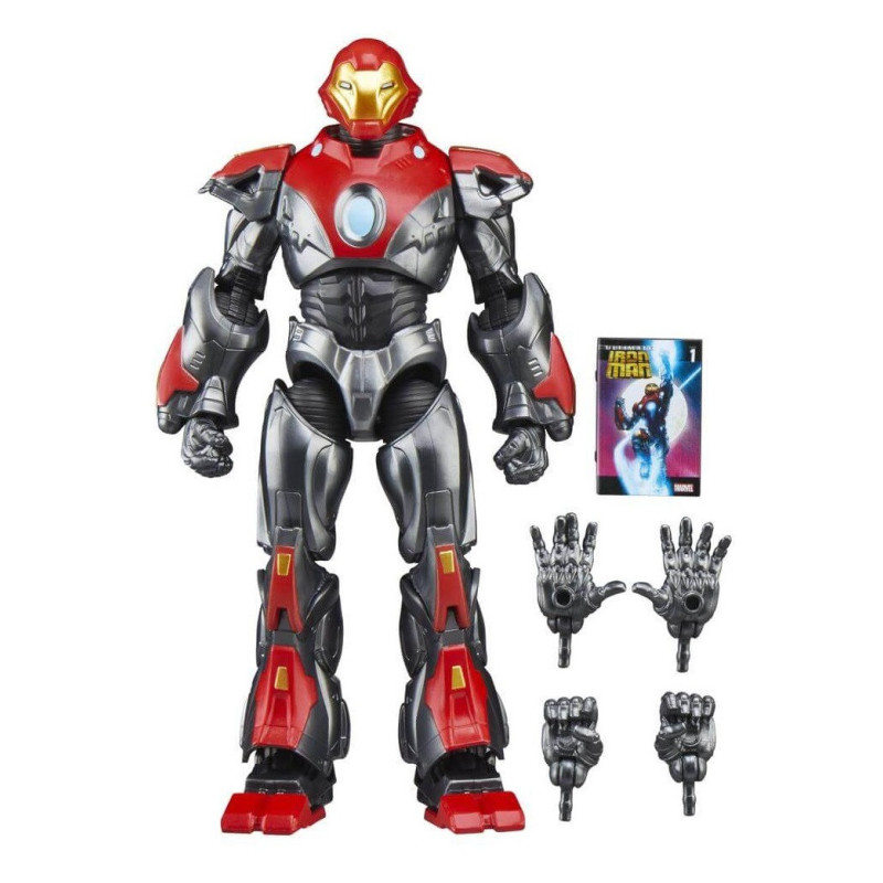 OCTOBRE 2025 : Marvel Legends - Retro Collection - Figurine Ultimate Iron Man 15 cm