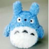 Mon voisin Totoro - peluche fluffy Totoro bleu (12 cm)