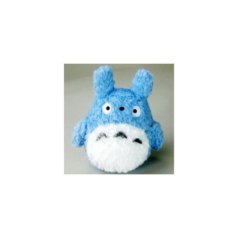 Mon voisin Totoro - peluche fluffy Totoro bleu (12 cm)