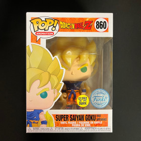 Dragon Ball Z - Pop! - Goku Super Saiyan 1st Appearance GITD n°860 BOITE ABIMEE