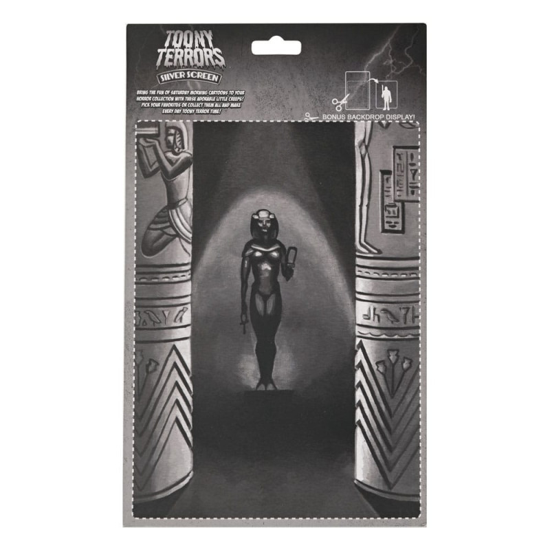 DÉCEMBRE 2025 : Universal Monsters - Toony Terrors - Figurine Black & White The Mummy