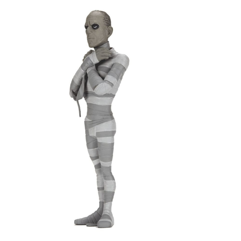 DÉCEMBRE 2025 : Universal Monsters - Toony Terrors - Figurine Black & White The Mummy