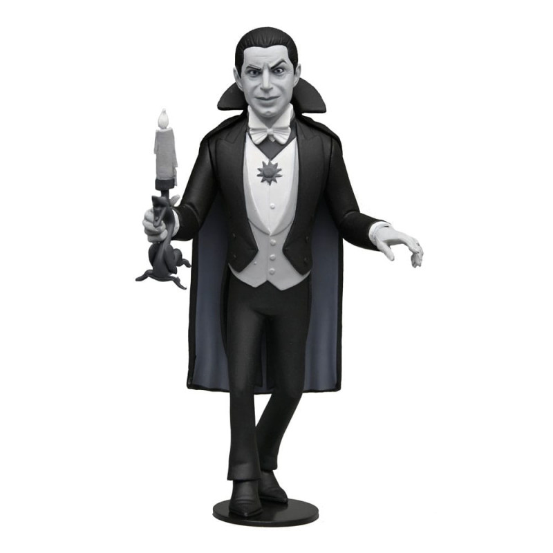 OCTOBRE 2025 : Universal Monsters - Toony Terrors - Figurine Black & White Dracula
