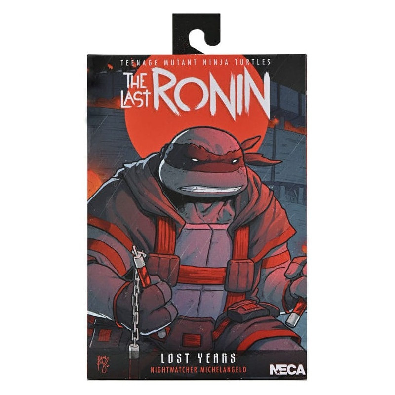 OCTOBRE 2025 : Tortues Ninja - TMNT The Last Ronin Lost Years - Figurine Michelangelo Nightwatcher