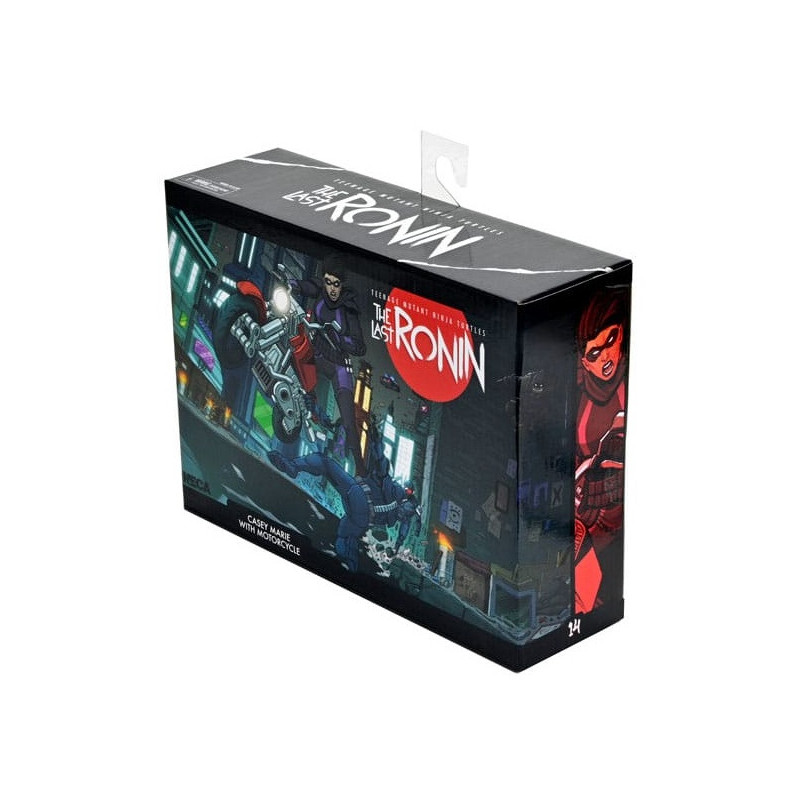 TMNT Casey Marie avec Moto 7” The Last Ronin – NECA