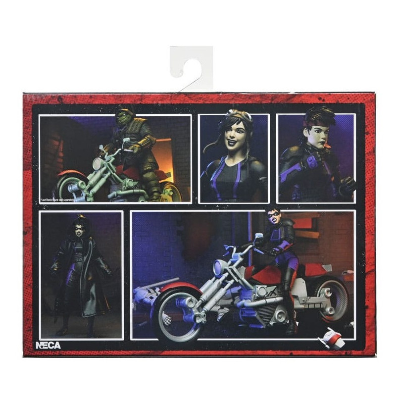 TMNT Casey Marie avec Moto 7” The Last Ronin – NECA