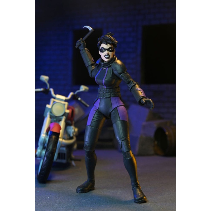 TMNT Casey Marie avec Moto 7” The Last Ronin – NECA