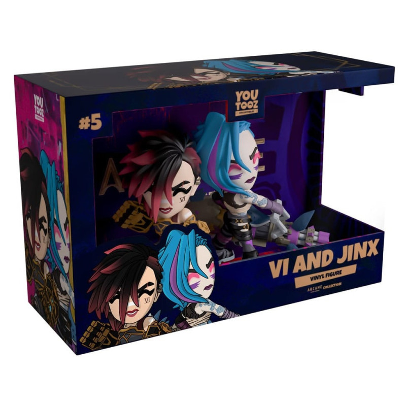 JUIN 2026 : Arcane : League of Legends - Figurines vinyle Vi & Jinx