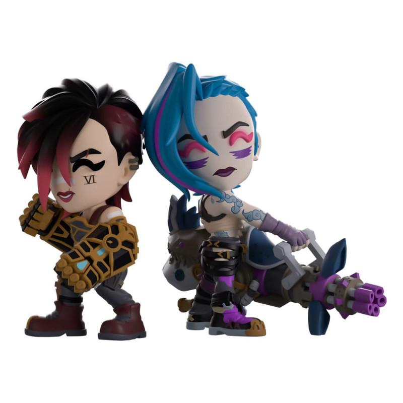 JUIN 2026 : Arcane : League of Legends - Figurines vinyle Vi & Jinx