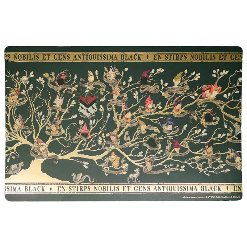 Harry Potter - Lot de 4 set de tables Black Family Tapestry