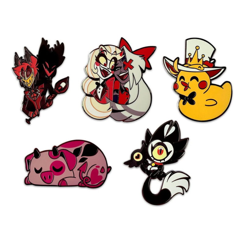 JUILLET 2025 : Hazbin Hotel - Set de 5 pins