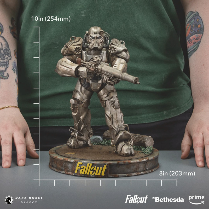 Fallout - Statue PVC Maximus 25 cm BOITE OUVERTE