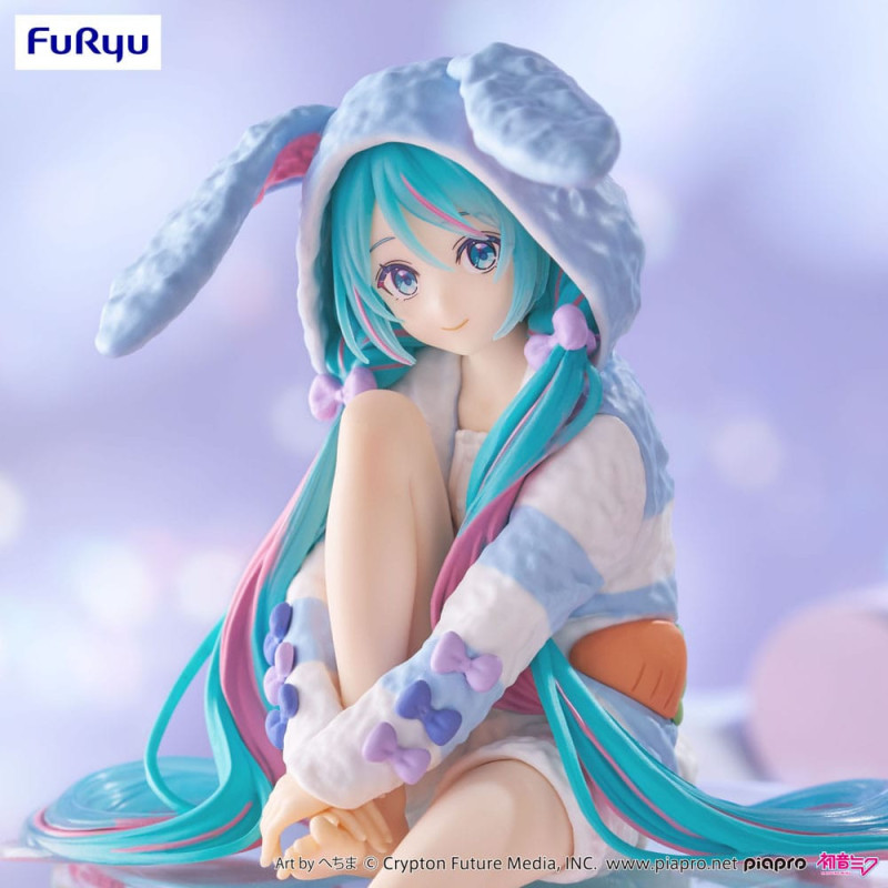Hatsune Miku – Figurine Pyjama Lapin Bleu – FuRyu