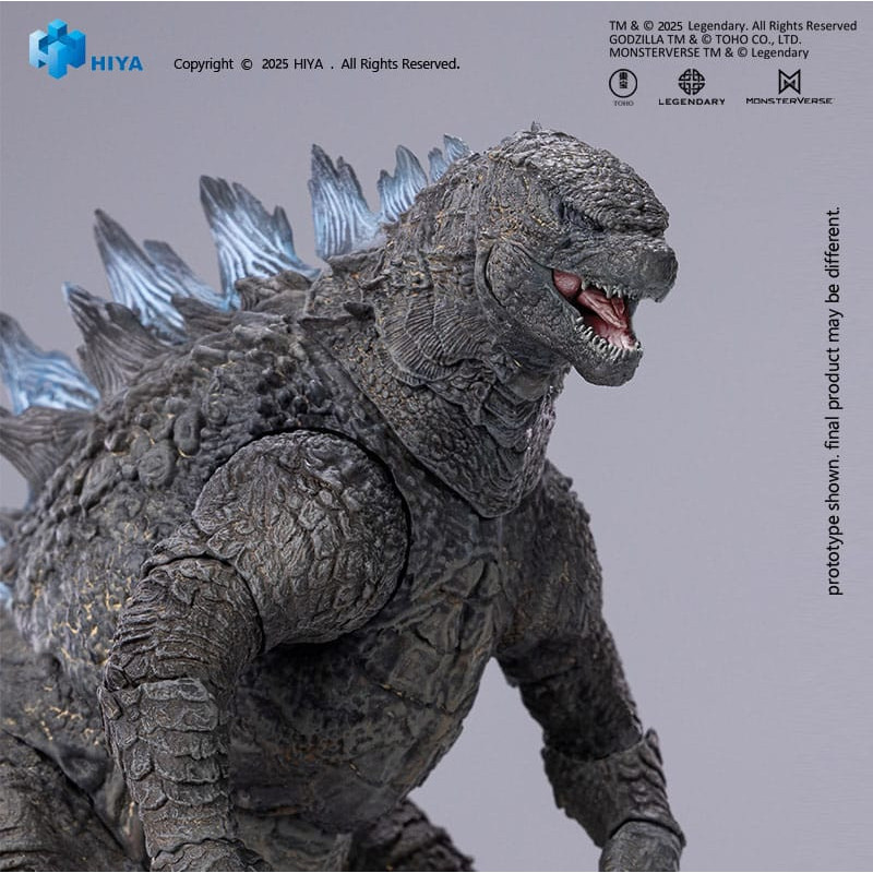 JUIN 2026 : Godzilla 2014 - Figurine Exquisite Basic+ Godzilla Translucent Ver. 18 cm