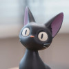 Kiki la petite Sorcière - Statue musicale Jiji