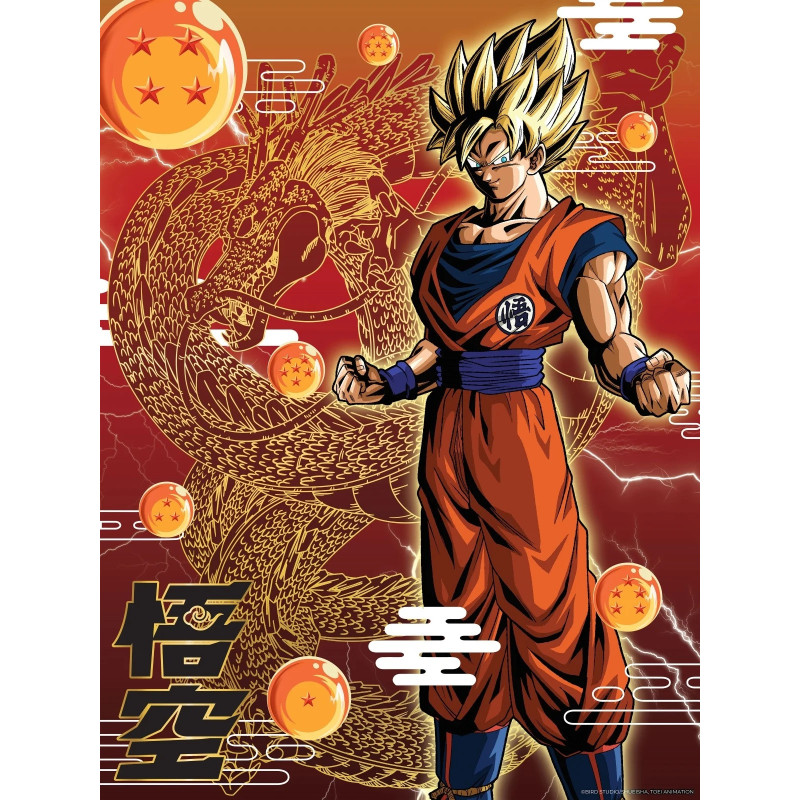 Dragon Ball Z - Golden Poster Goku 40 x 30 cm