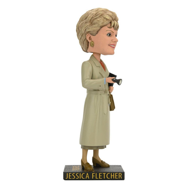 OCTOBRE 2026 : Arabesque (Murder She Wrote) - Figurine Head Knocker Jessica Fletcher 20 cm