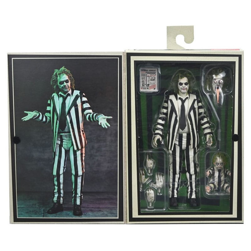 Figurine Ultimate Striped Suit – Beetlejuice 2 – NECA