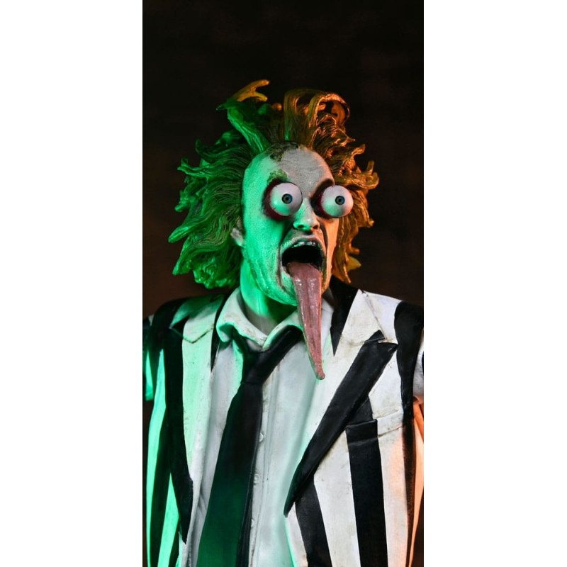 Figurine Ultimate Striped Suit – Beetlejuice 2 – NECA