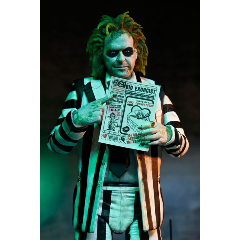 Figurine Ultimate Striped Suit – Beetlejuice 2 – NECA
