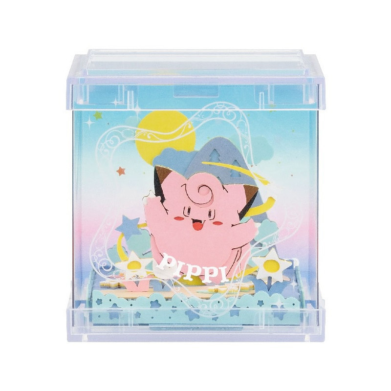 Pokemon - Théâtre de papier Cube Mélofée (Clefairy)