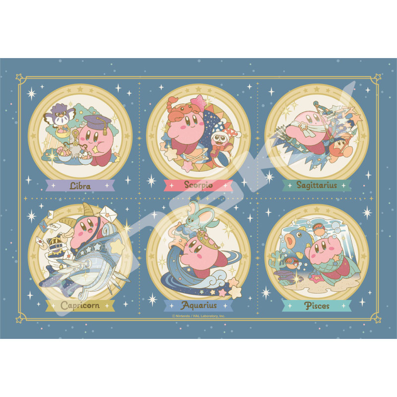 Kirby - Puzzle Art Crystal vitrail 208 pièces Horoscope (B)