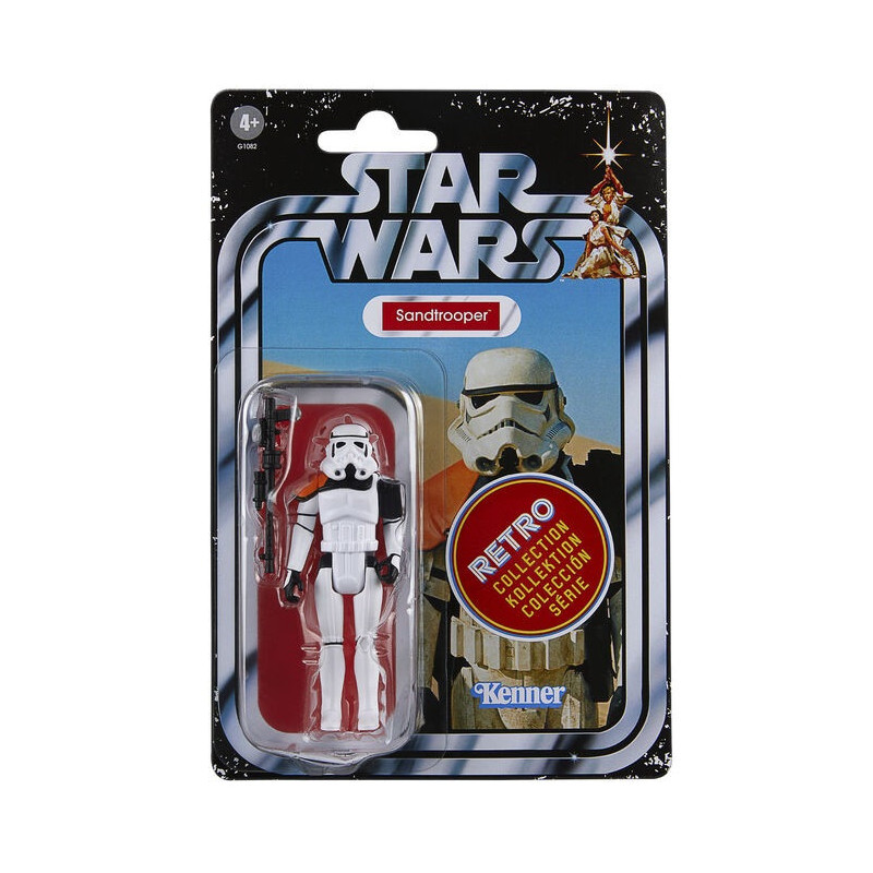 Pack 6 figurines Star Wars 10 cm – Retro Collection – Hasbro