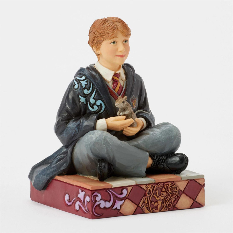 Figurine Ron Weasley avec Croûtard – Jim Shore
