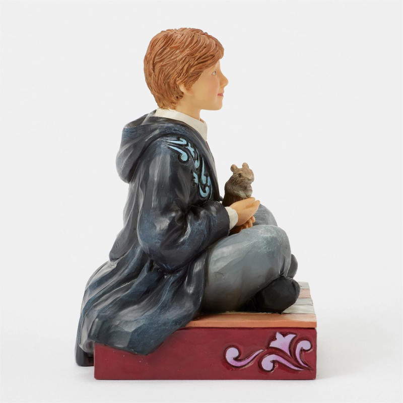 Figurine Ron Weasley avec Croûtard – Jim Shore