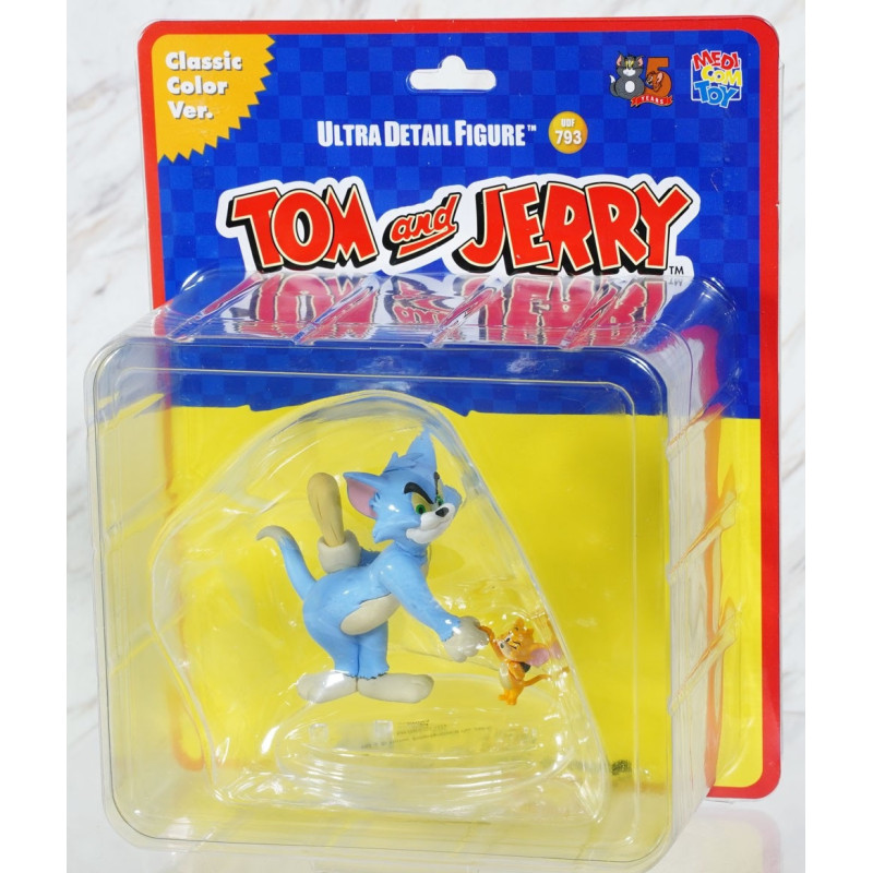 Tom and Jerry - Medicom UDF - Figurine Classic Color Tom w/ Club and Jerry w/ Bomb