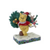 Disney : Winnie l'Ourson - Traditions - Figurine Christmas Winnie & Porcinet
