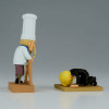 One Piece - Figurine WCF Log Stories : Sanji & Zeff 7 cm BOITE OUVERTE