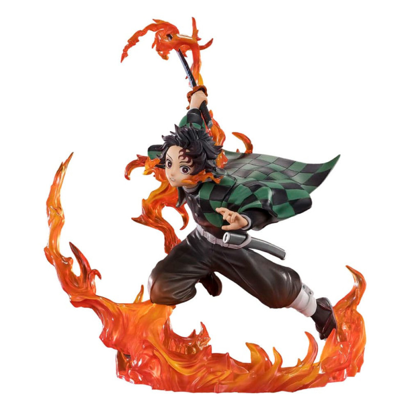 Demon Slayer – Figurine Tanjiro Rengoku Sword Guard – Bandai