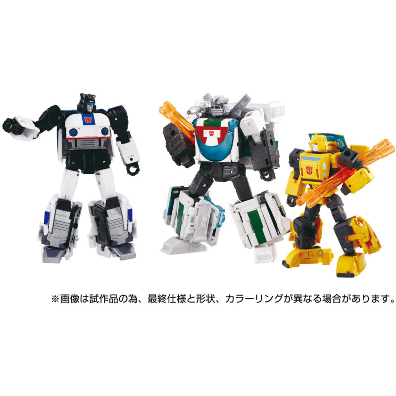 DÉBUT 2026 : Transformers - Figurines Dramatic Capture Series Cybertron Chase